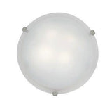 Access Lighting 23020GU-PB/WH polished brass / white flushmount light