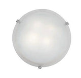 Access Lighting 23020GU-RU/ALB rust / alabaster flushmount light