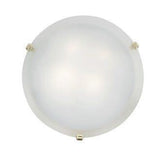 Access Lighting 23020GU-RU/WH rust / white flushmount light