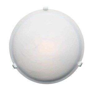Access Lighting 23021GU-WH/WH white / white flushmount light