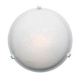 Access Lighting 23021GU-WH/WH white / white flushmount light
