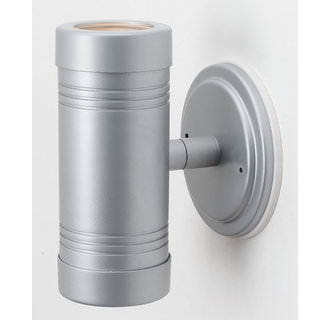 Access Lighting 23026MG-SILV/CLR silver / clear outdoor wall sconce