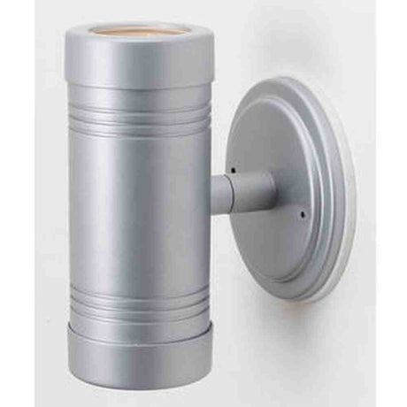 Access Lighting 23026MG-SILV/CLR silver / clear outdoor wall sconce