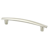 Berenson 2304-4BPN-P brushed nickel cabinet handle pull