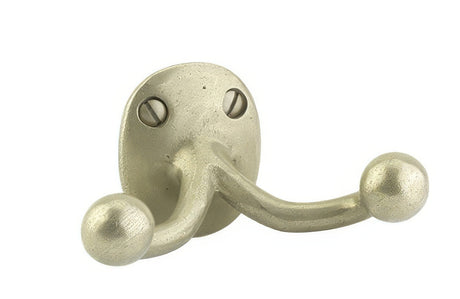 Emtek 2306TWB tumbled white bronze robe hook