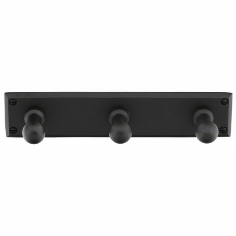 Emtek 2307FB flat black robe hook