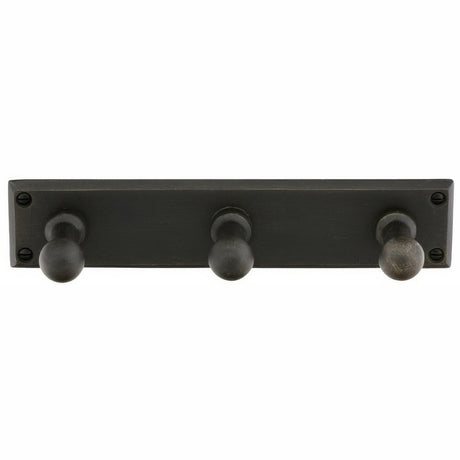Emtek 2307MB medium bronze robe hook