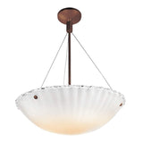Access Lighting 23080-BRZ/WHT bronze / white pendant light