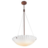 Access Lighting 23082-BRZ/WHT bronze / white pendant light