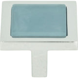 Atlas Homewares 230-BLU-CH polished chrome cabinet knob