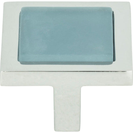 Atlas Homewares 230-BLU-CH polished chrome cabinet knob