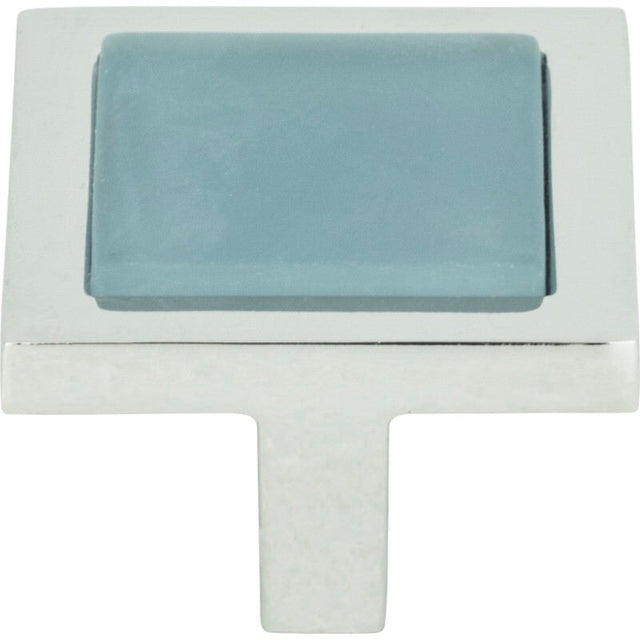 Atlas Homewares 230-BLU-CH polished chrome cabinet knob