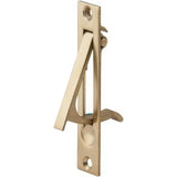 Ives 230B4 satin brass edge pull