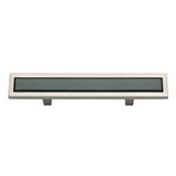 Atlas Homewares 231-BLK-BRN brushed nickel cabinet pull