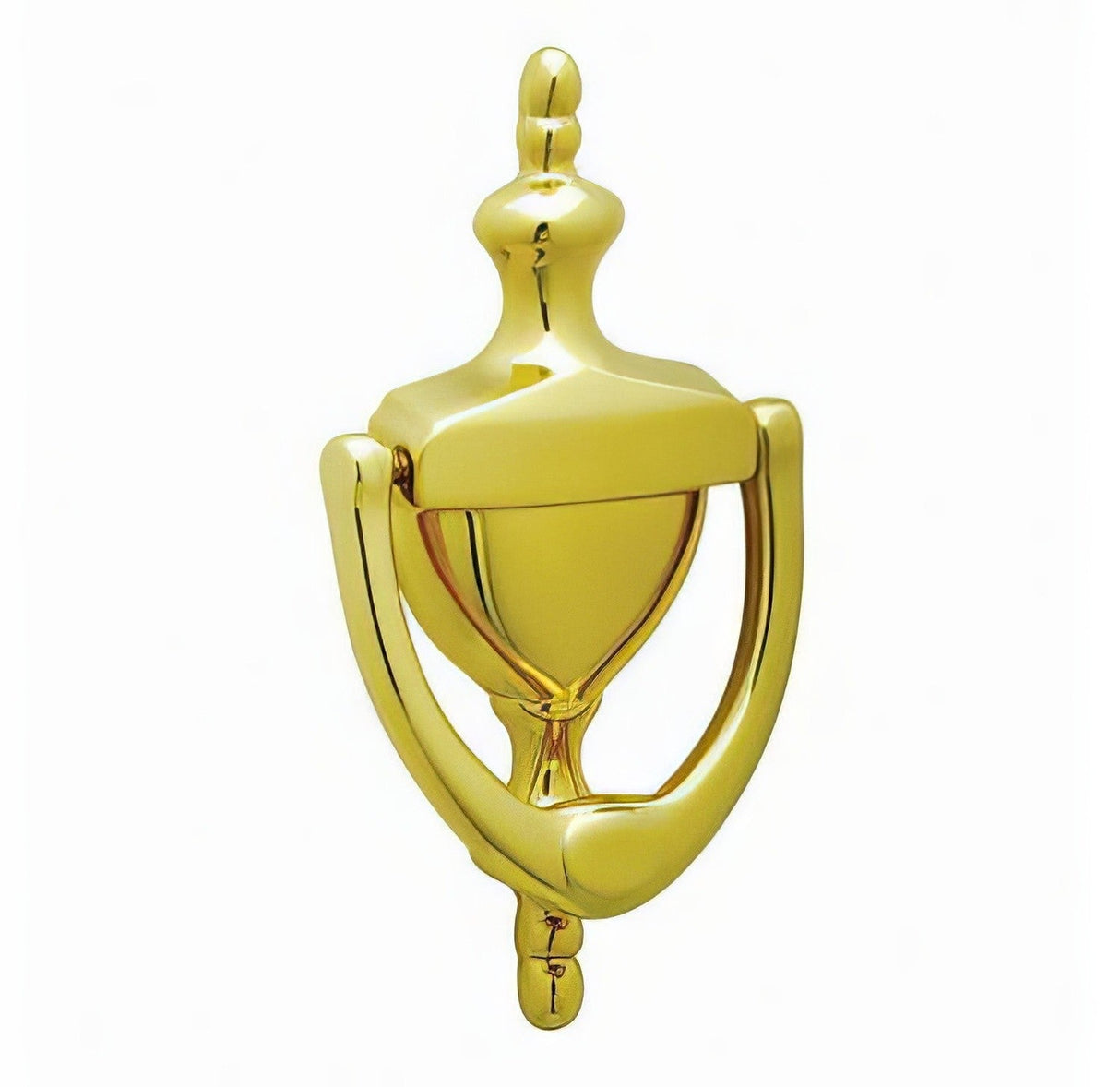 Ives 23125605 polished brass door knocker