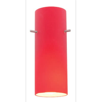 Access Lighting 23130-RED Inari SilkÂ pendant glass shade in satin stainless, additional view