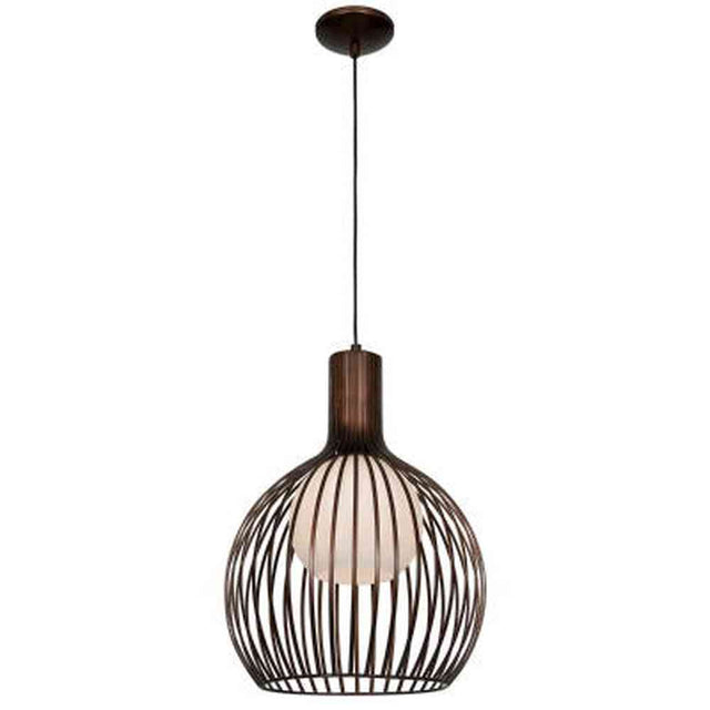 Access Lighting 23435-BRZ/OPL bronze pendant light