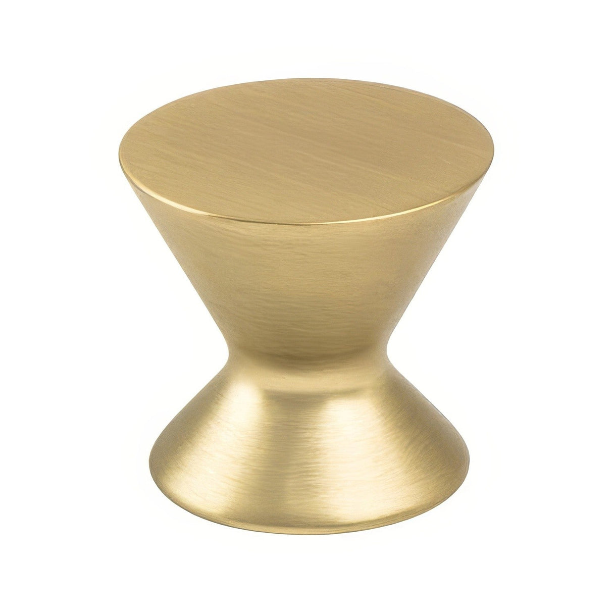 Berenson 2363-1MDB-P modern brushed gold cabinet knob