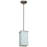 Access Lighting 23638-BS/OPL brushed steel pendant light