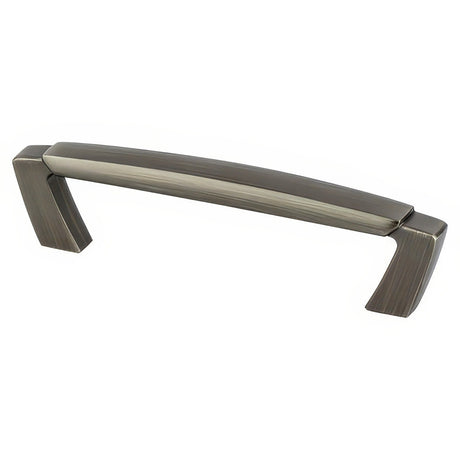 Berenson 2369-1VTN-P vintage nickel cabinet handle pull