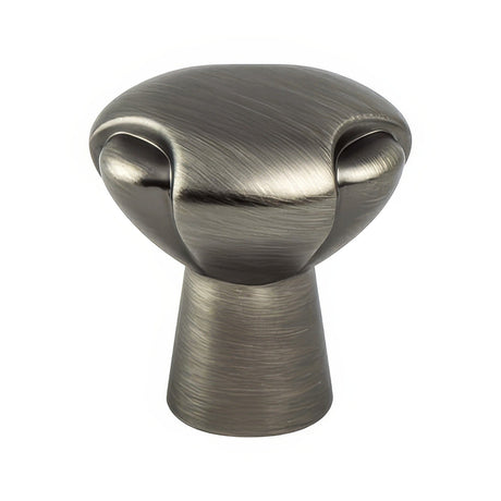 Berenson 2374-1VTN-P vintage nickel cabinet knob