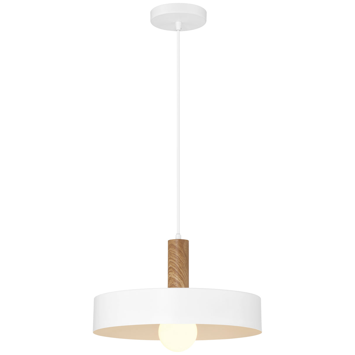 Access Lighting 23798-WH/WGN 1 light pendant