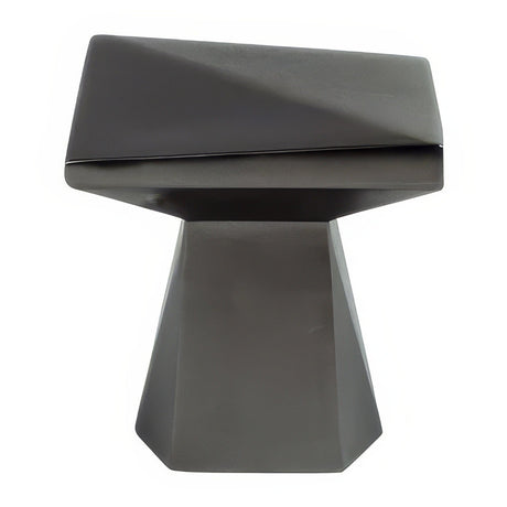 Berenson 2389-1SLT-P Swagger cabinet knob in satin stainless, additional view