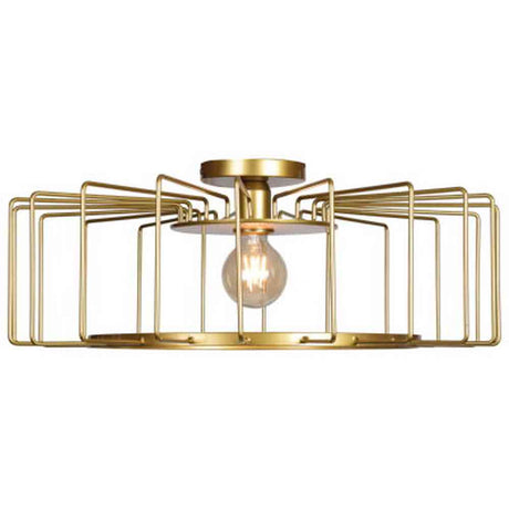 Access Lighting 23892LEDDLP-GLD gold flushmount light