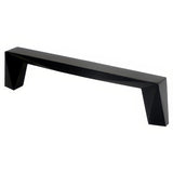 Berenson 2396-1055-P matte black cabinet handle pull