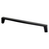 Berenson 2398-1055-P matte black cabinet handle pull