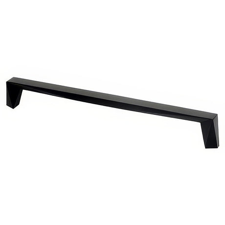 Berenson 2398-1055-P matte black cabinet handle pull