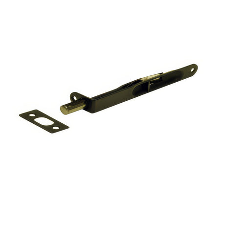 Better Home Products 239BLK flush bolt in polished brass, additional view