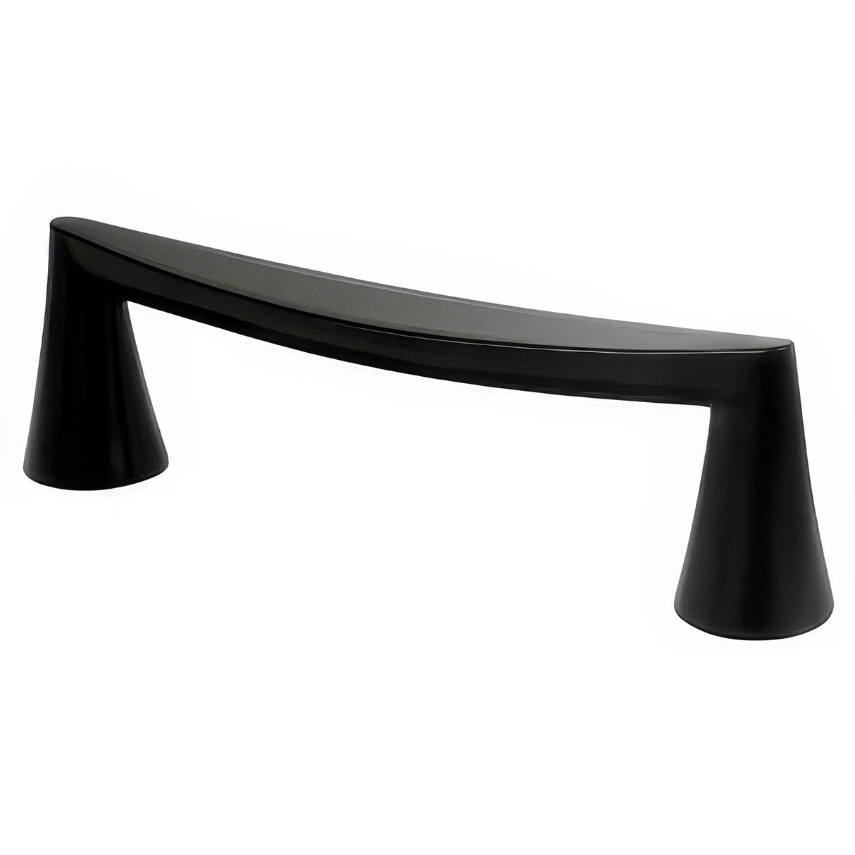 Berenson 2400-1055-P matte black cabinet handle pull