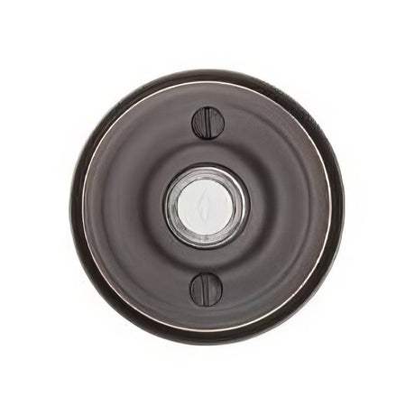 Emtek 2400US15 satin nickel doorbell