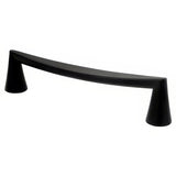 Berenson 2401-1055-P matte black cabinet handle pull