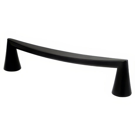 Berenson 2401-1055-P matte black cabinet handle pull