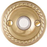 Emtek 2401US7 french antique doorbell