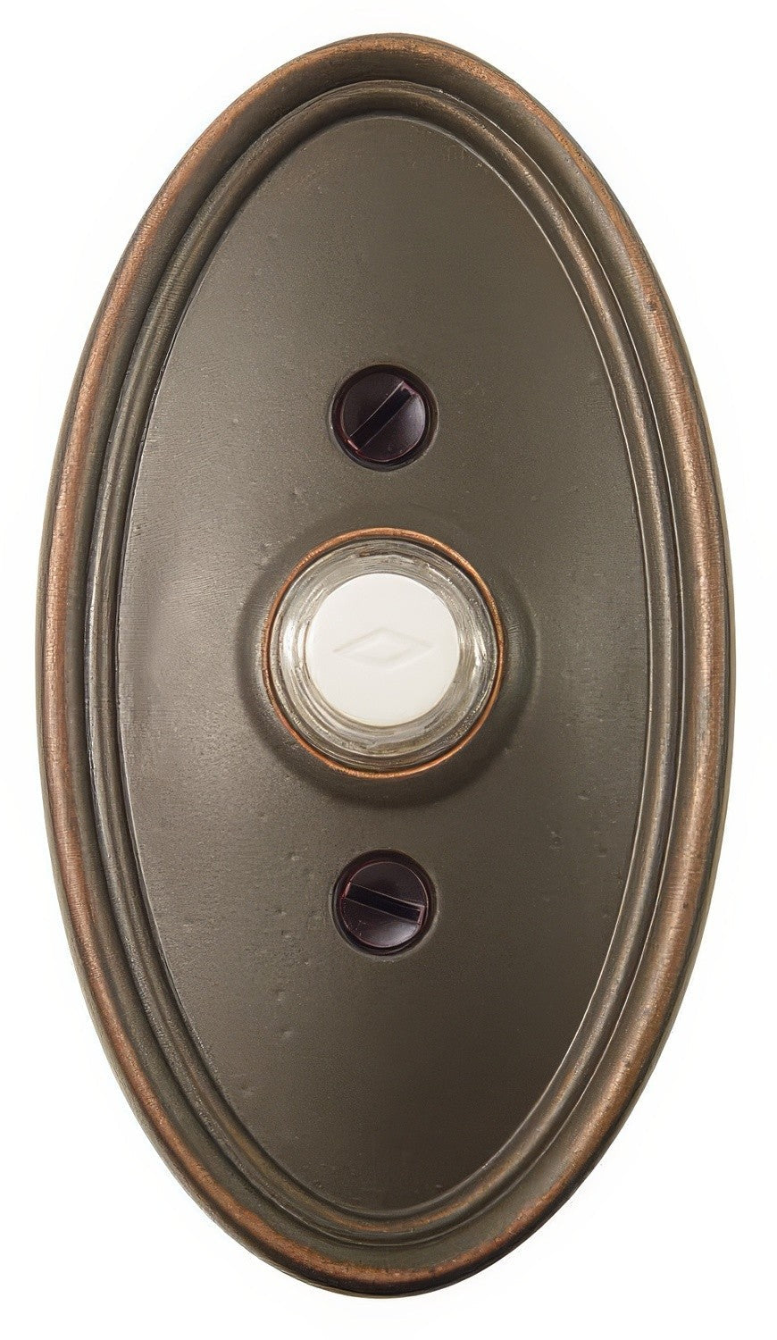 Emtek 2402US10B oil rubbed bronze doorbell
