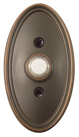 Emtek 2402US10B oil rubbed bronze doorbell