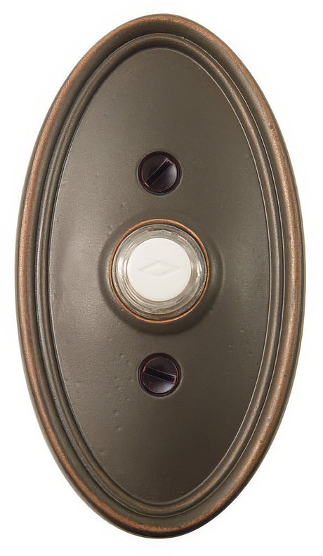 Emtek 2402US10B oil rubbed bronze doorbell