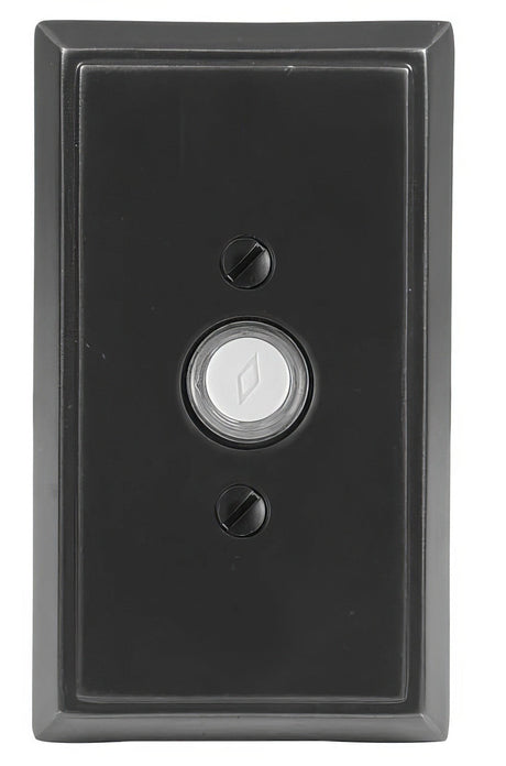 Emtek 2403US3 polished brass doorbell