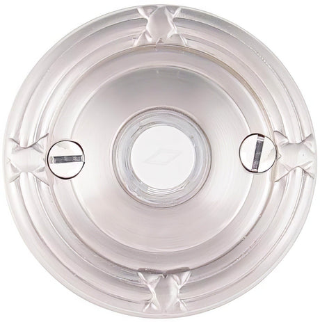 Emtek 2407US26 polished chrome doorbell