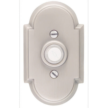 Emtek 2408US15 satin nickel doorbell