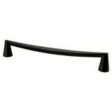 Berenson 2409-1055-P matte black cabinet pull / appliance pull