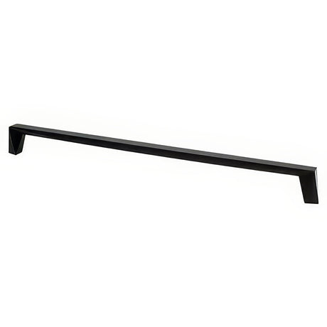 Berenson 2411-1055-P matte black cabinet handle pull
