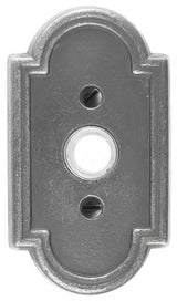 Emtek 2411FB flat black doorbell