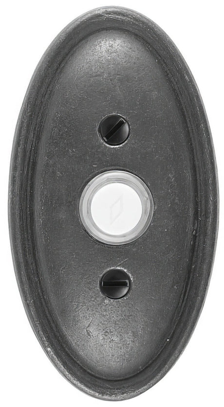 Emtek 2414FB flat black doorbell