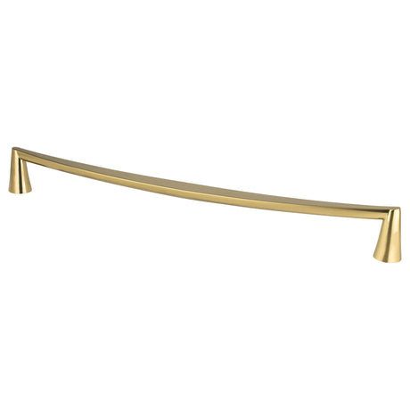 Berenson Domestic Bliss 18" Center to Center Appliance Pull in Modern Brushed Gold