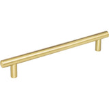 Jeffrey Alexander 242BG brushed gold cabinet drawer pull
