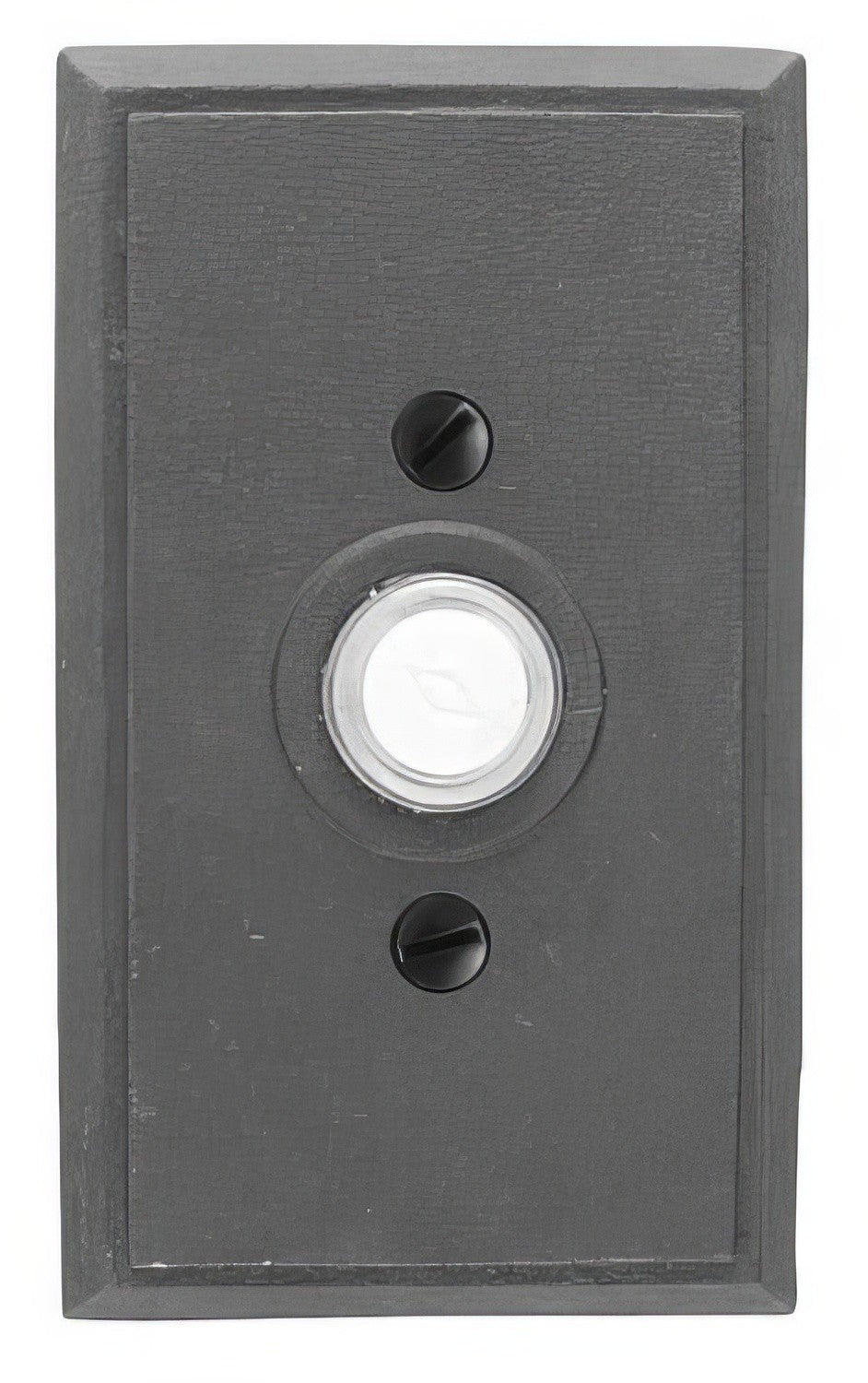 Emtek 2433SS satin steel doorbell